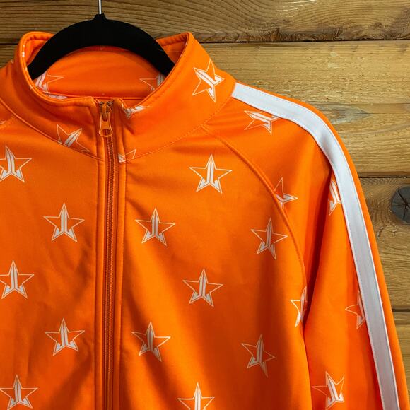 Jeffree Star Orange Track Jacket Size Small - Picture 3 of 5